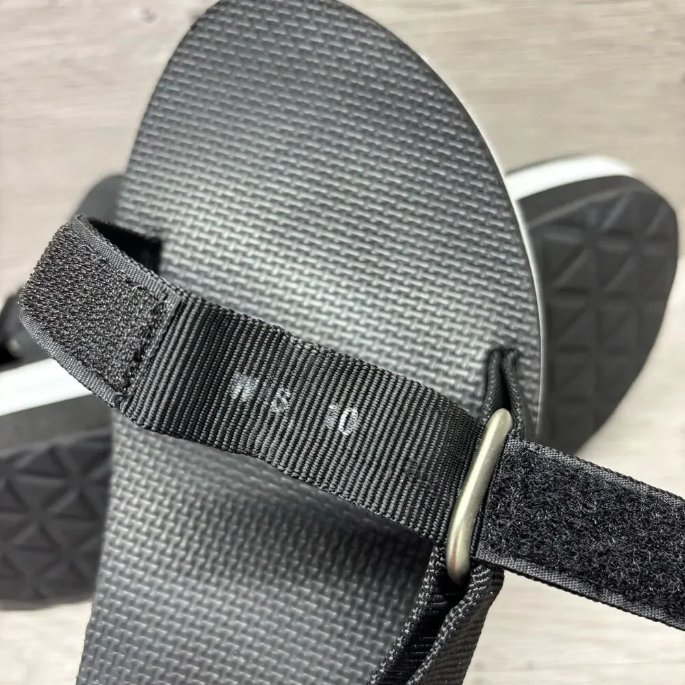 Teva Womens Casual Ankle Strap Platform Sandals Black Gray Size 10 Outdoor - Picture 13 of 13